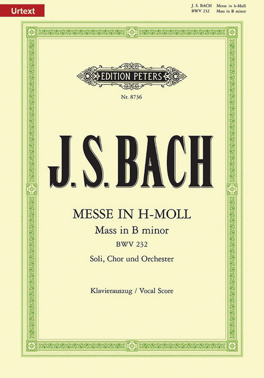 Mass In B Minor 4-Part scores gallery preview page 1