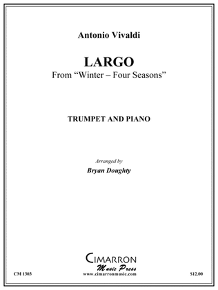 Book cover for Largo from Winter, The Four Seasons