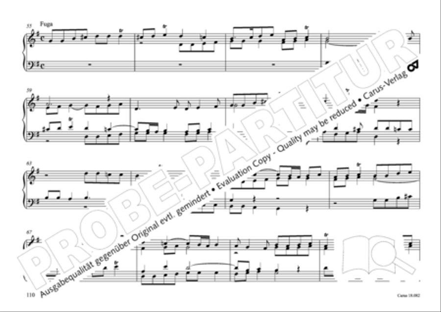 Pastoral music for organ, vol. 2: Germany, Bohemia, Austria, South Tyrol Organ Solo scores gallery preview page 111