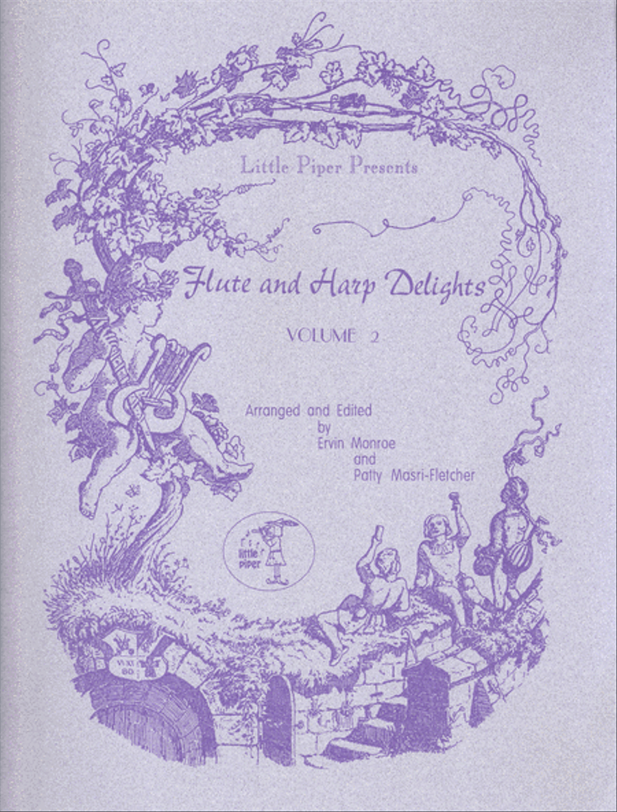 Flute and Harp Delights, Volume 2 Flute scores gallery preview page 1