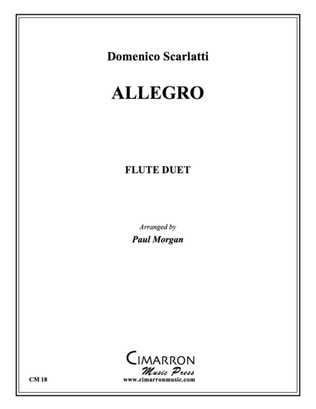 Allegro for Two Flutes