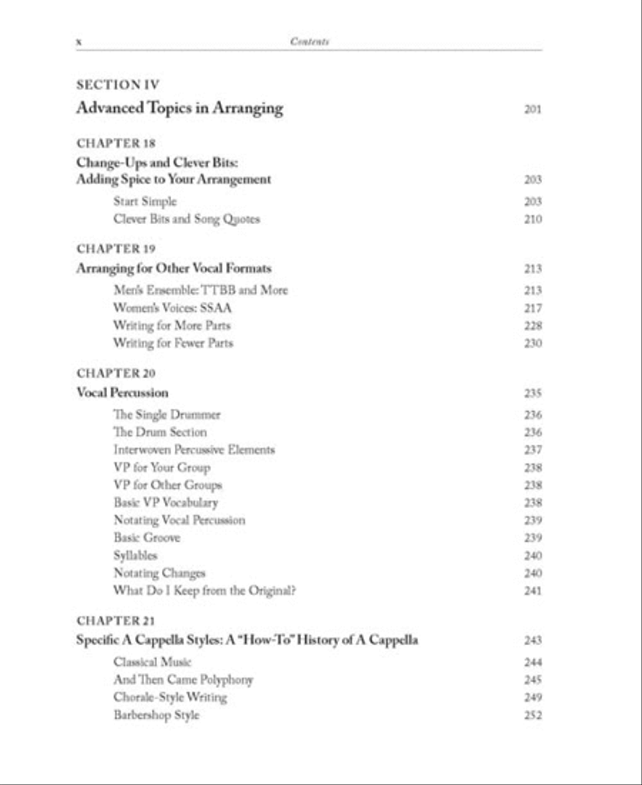A Cappella Arranging A Cappella scores gallery preview page 7