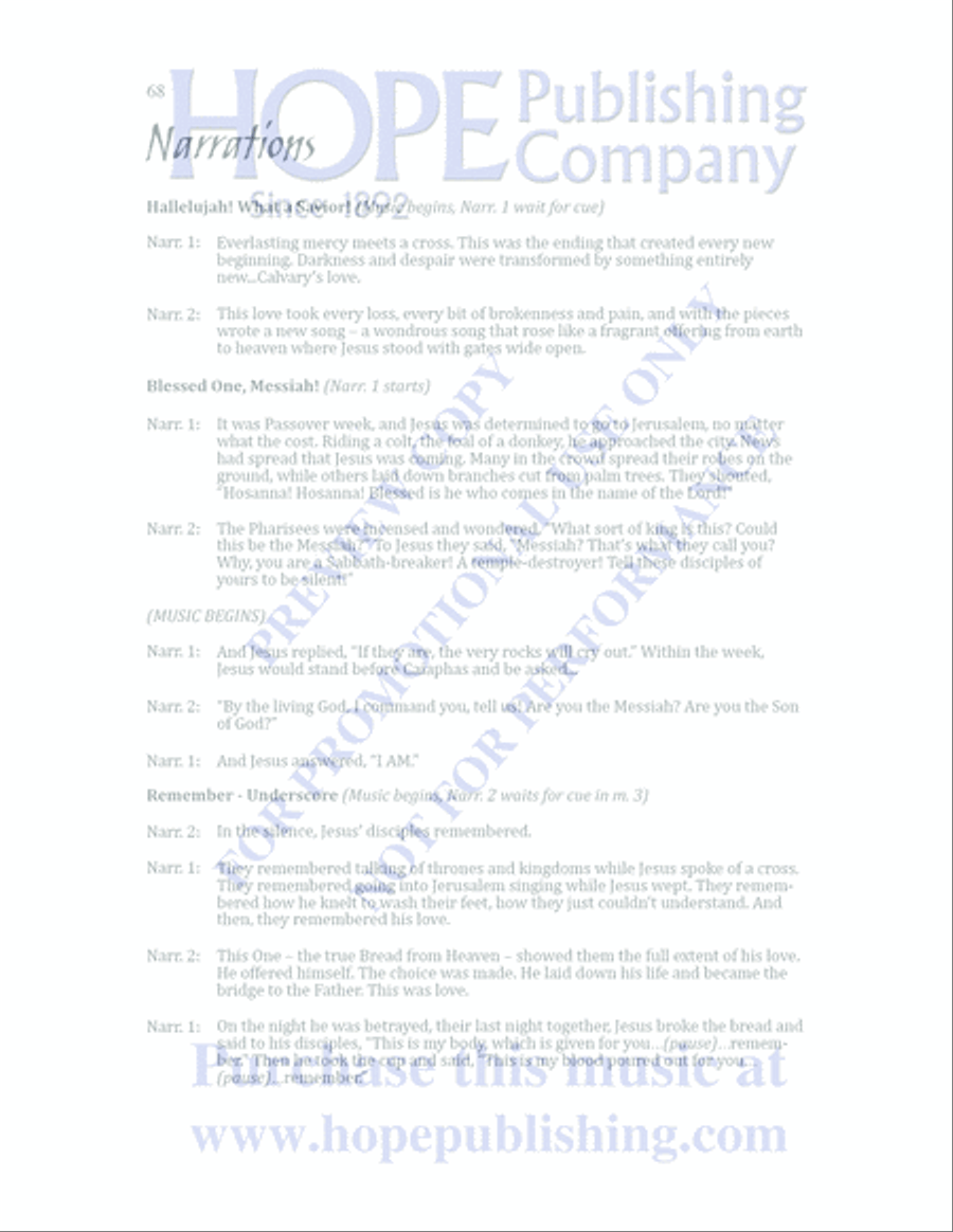 My Savior's Love My Savior's Love Listening CD scores gallery preview page 70