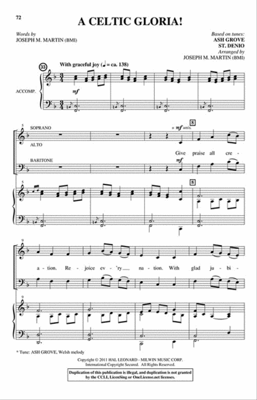 Tapestry of Light Tapestry of Light 3-Part scores gallery preview page 8