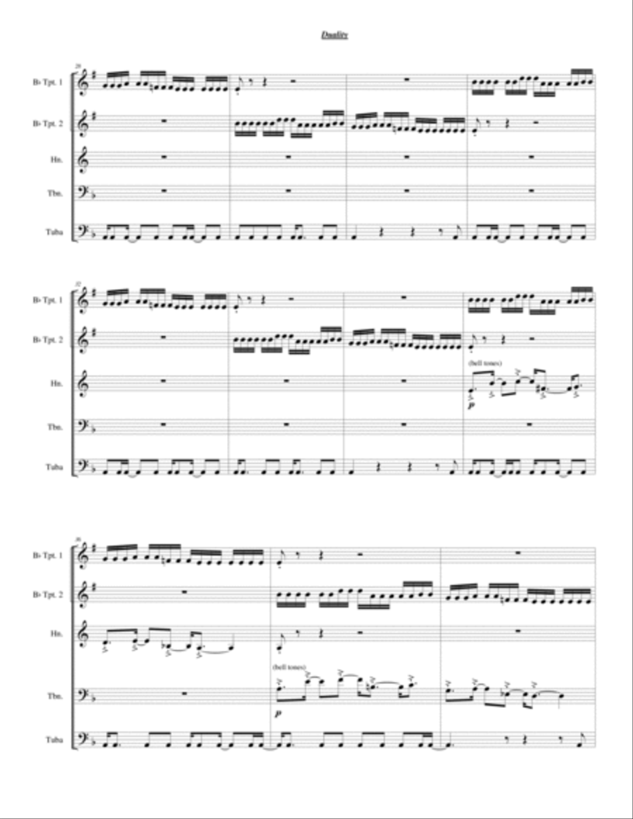 Duality Duality Chamber Music scores gallery preview page 3
