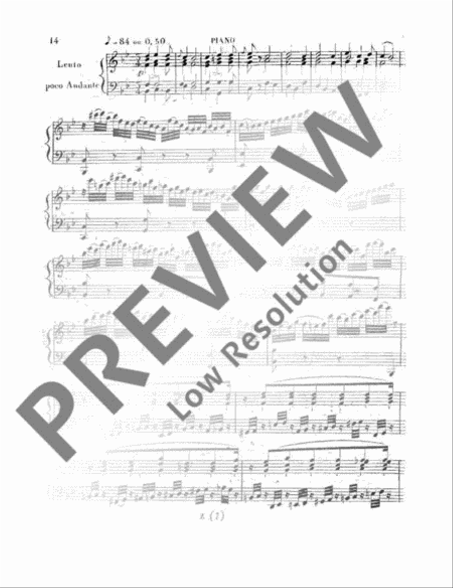 Six Grands Trios Concertants Piano Trio scores gallery preview page 17