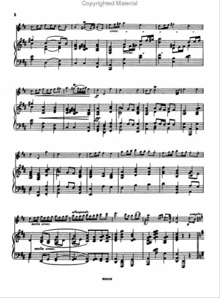 Tempo di Minuetto Violin Solo scores gallery preview page 3