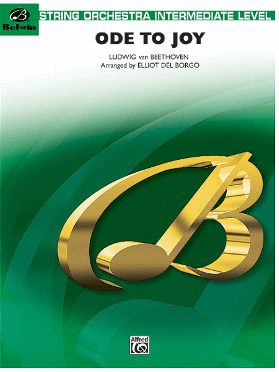 Ode to Joy by Ludwig van Beethoven String Orchestra - Sheet Music