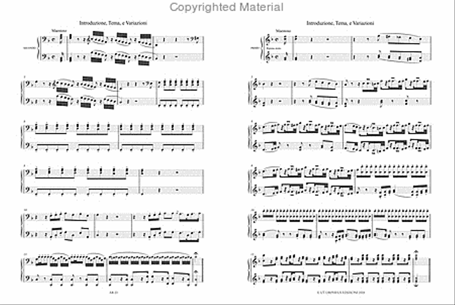 Works for Organ 4 Hands. Critical Edition and Catalogue of printed Works for Organ Organ Solo scores gallery preview page 2