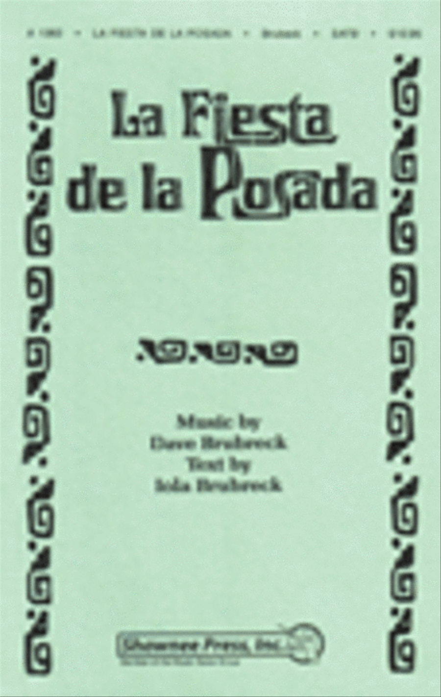 La Fiesta de la Posada Choir scores gallery preview page 1
