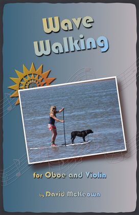 Book cover for Wave-Walking, for Oboe and Violin Duet