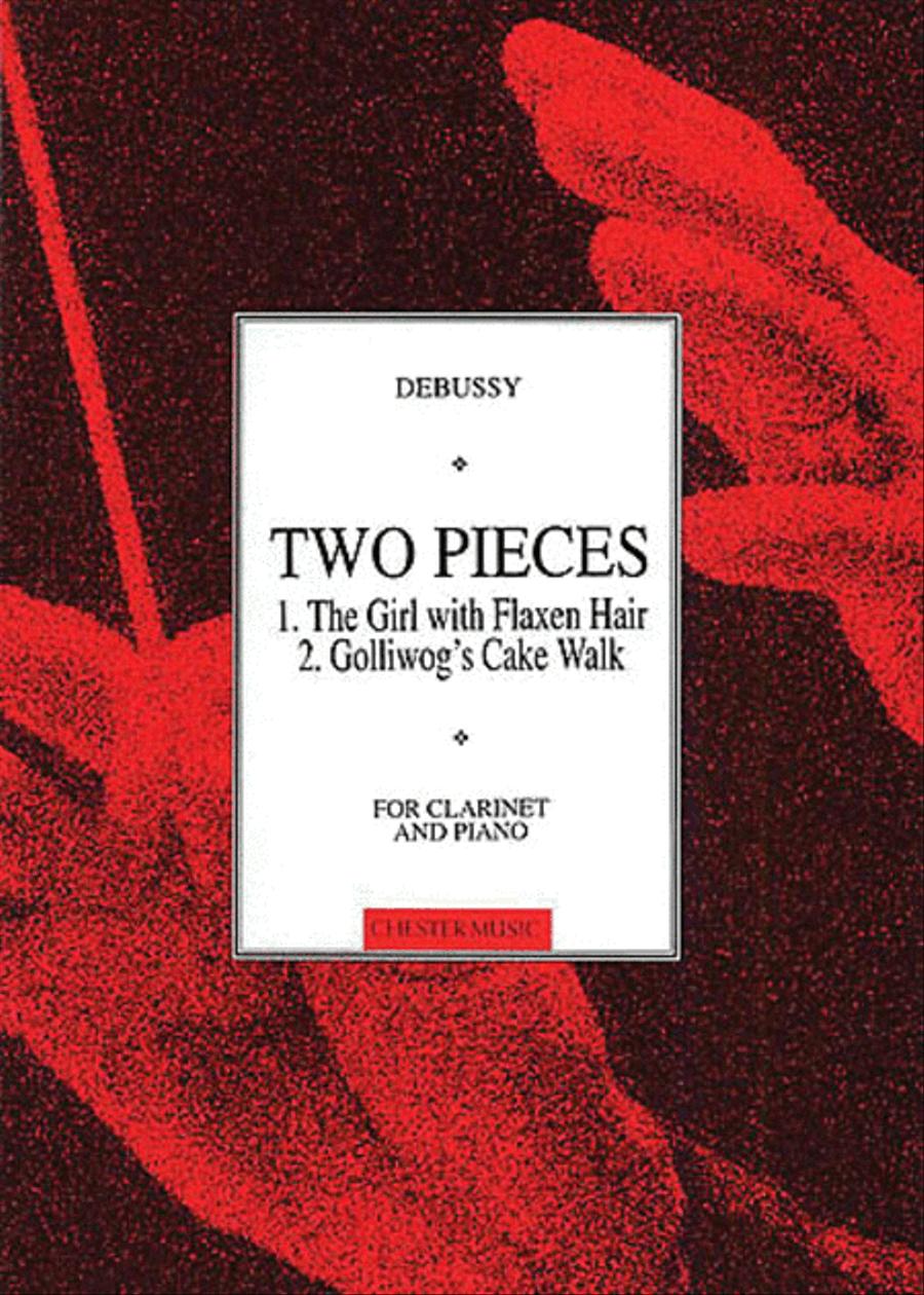C. Debussy: Two Pieces For Clarinet And Piano Clarinet Solo scores gallery preview page 1