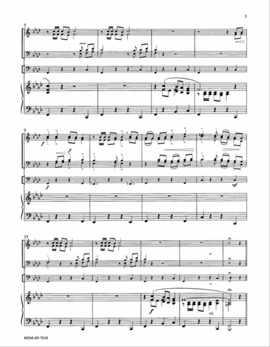 The God of Abraham Praise Choir scores gallery preview page 3