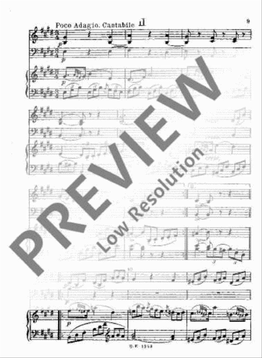 Piano Trio G major Piano Trio scores gallery preview page 12