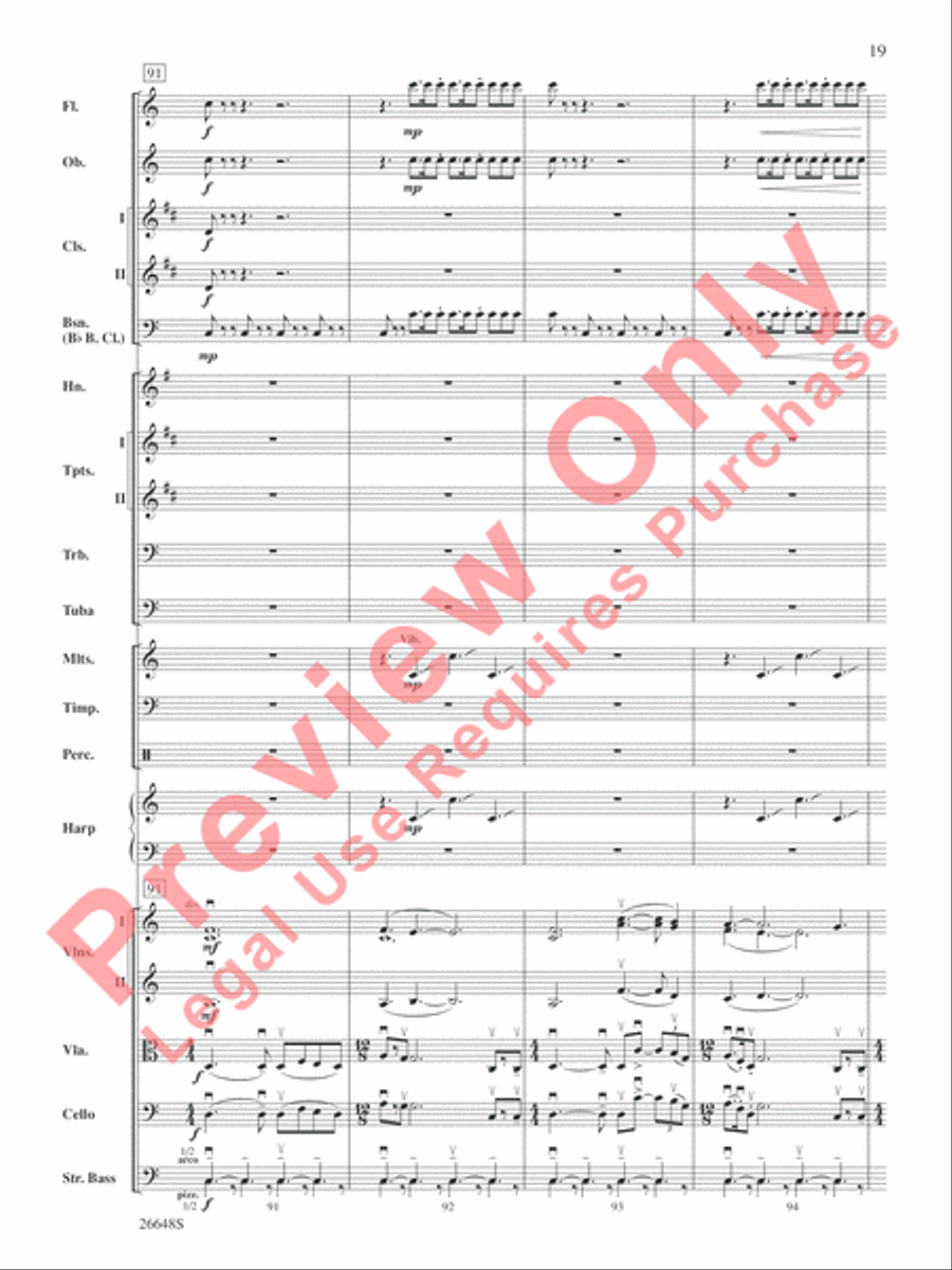 Superman Returns Full Orchestra scores gallery preview page 20