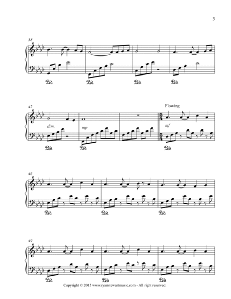 Memories (Solo Piano) Memories (Solo Piano) Piano Solo scores gallery preview page 3