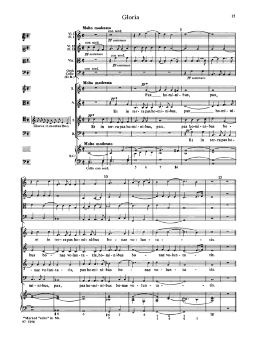 Messe de Minuit pour Noeel (Full Score) 4-Part scores gallery preview page 6