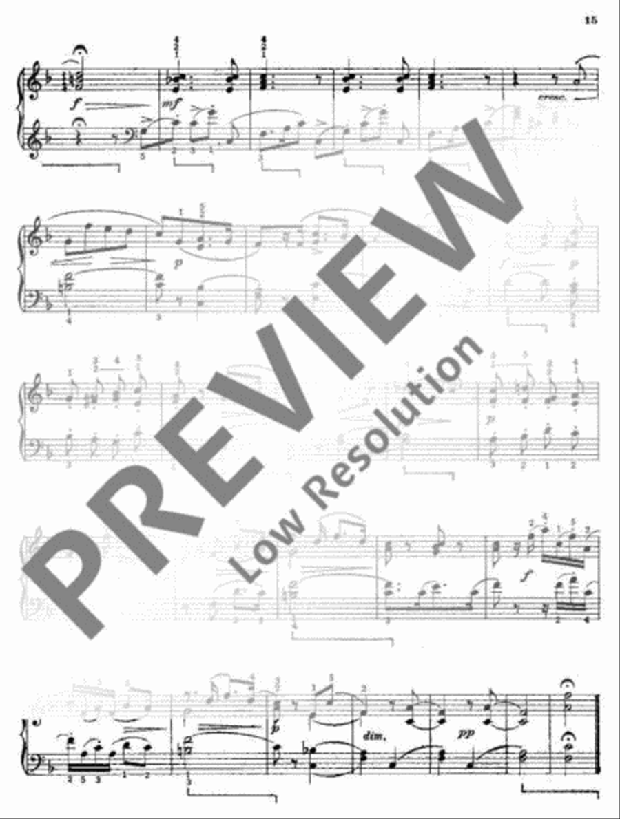 The Master of the Pianos The Master of the Pianos Piano Solo scores gallery preview page 14