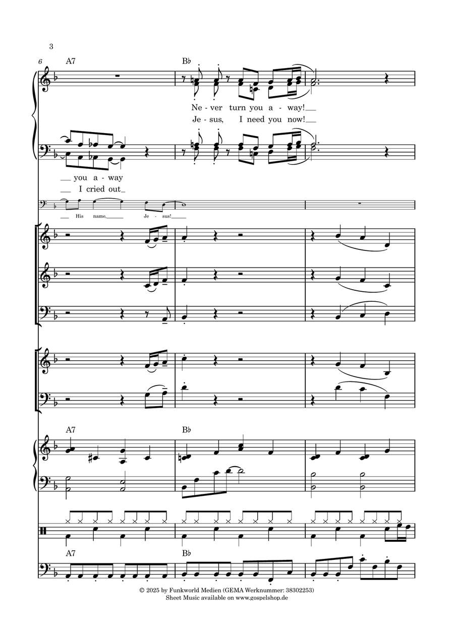 Come as a child Concert Band scores gallery preview page 3