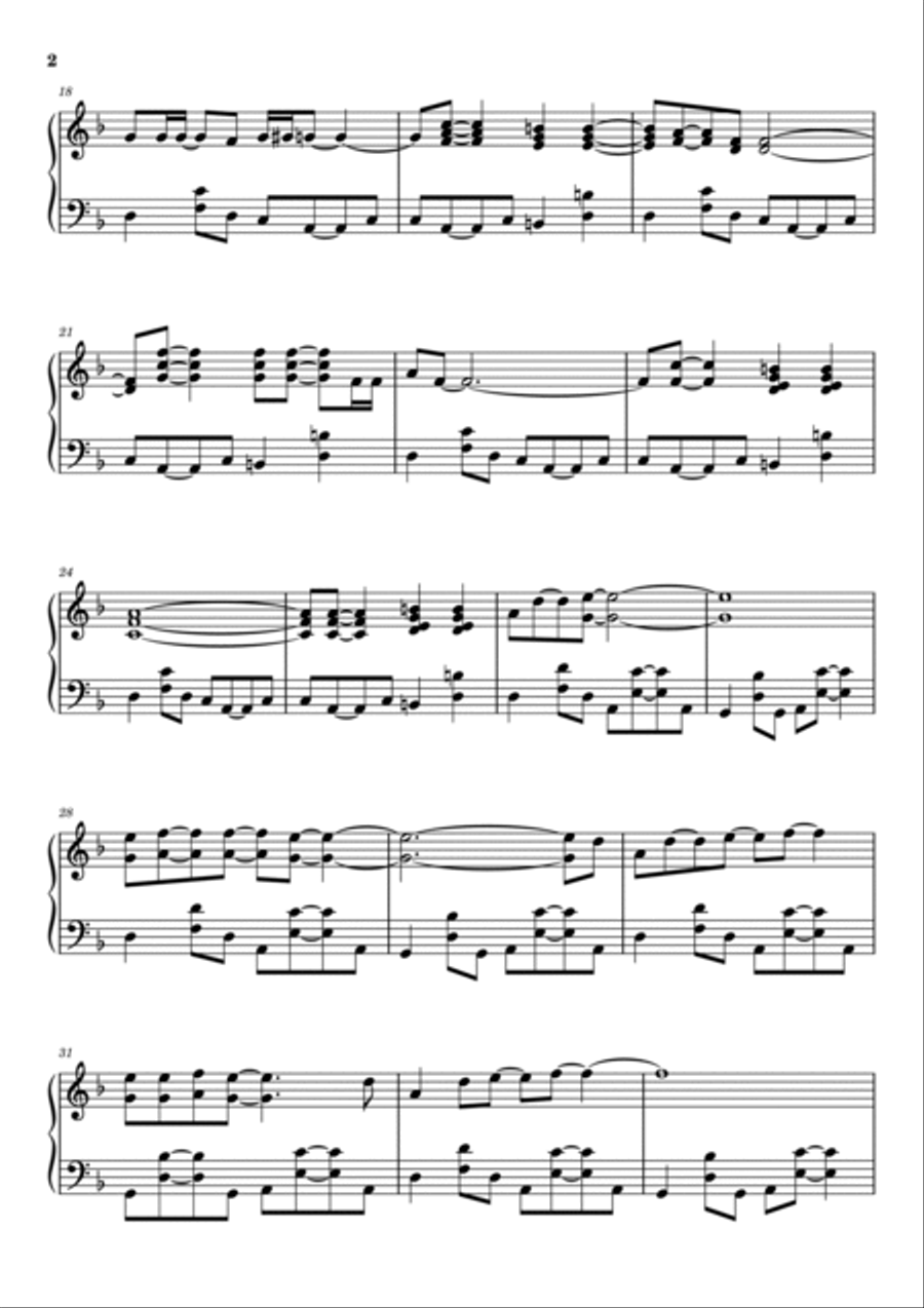 Smooth Operator Piano Solo scores gallery preview page 2