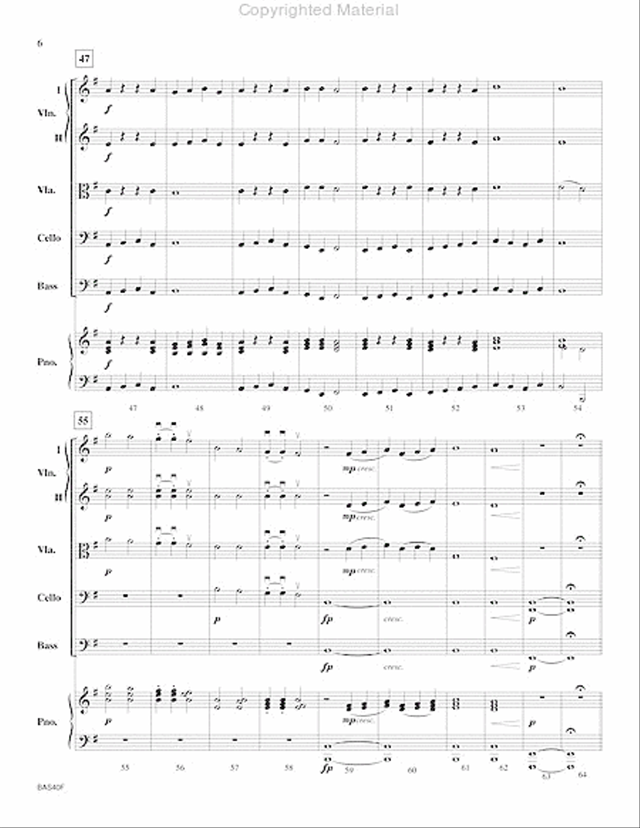 Shockwave String Orchestra scores gallery preview page 7
