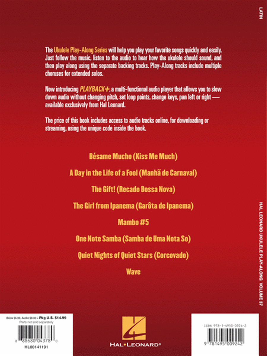 Latin Latin Ukulele scores gallery preview page 6