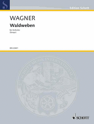 Book cover for Waldweben Full Score