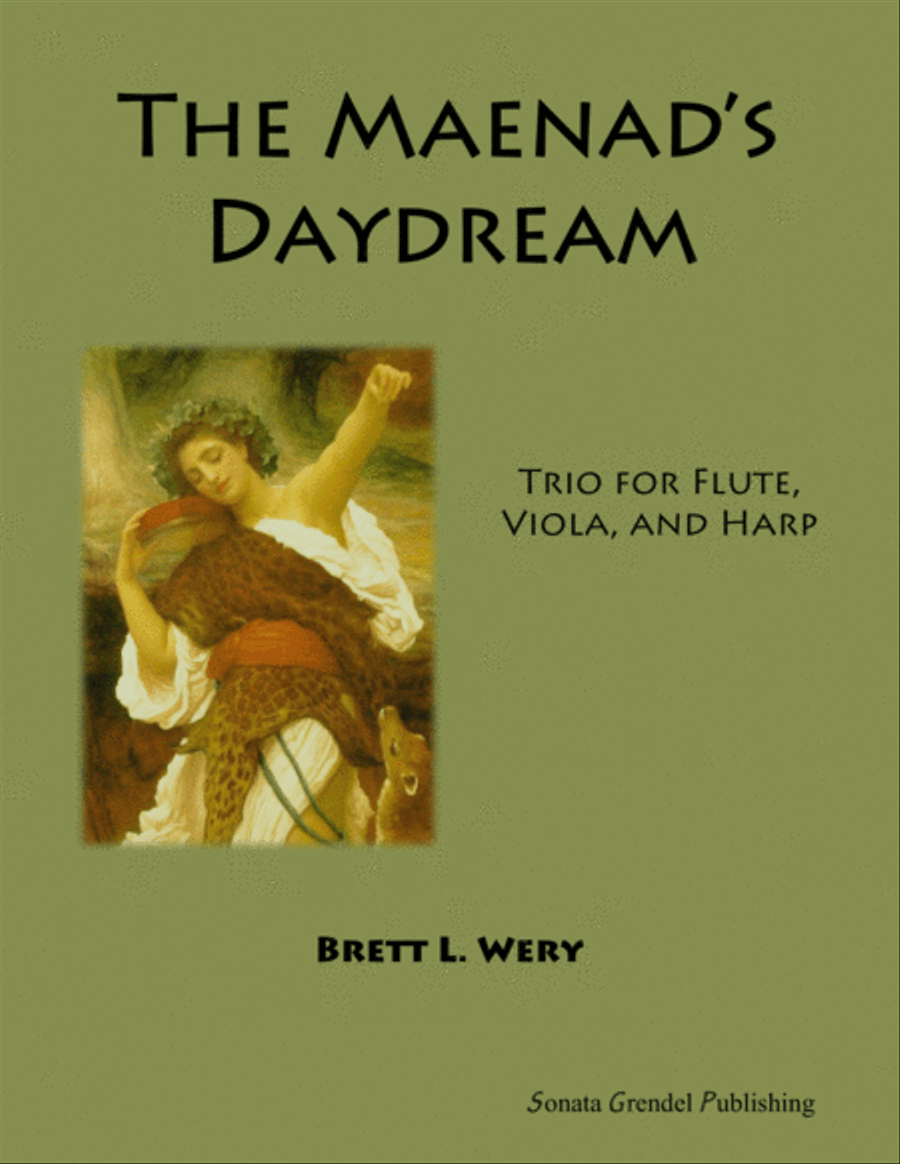 The Maenad's Daydream Small Ensemble scores gallery preview page 1