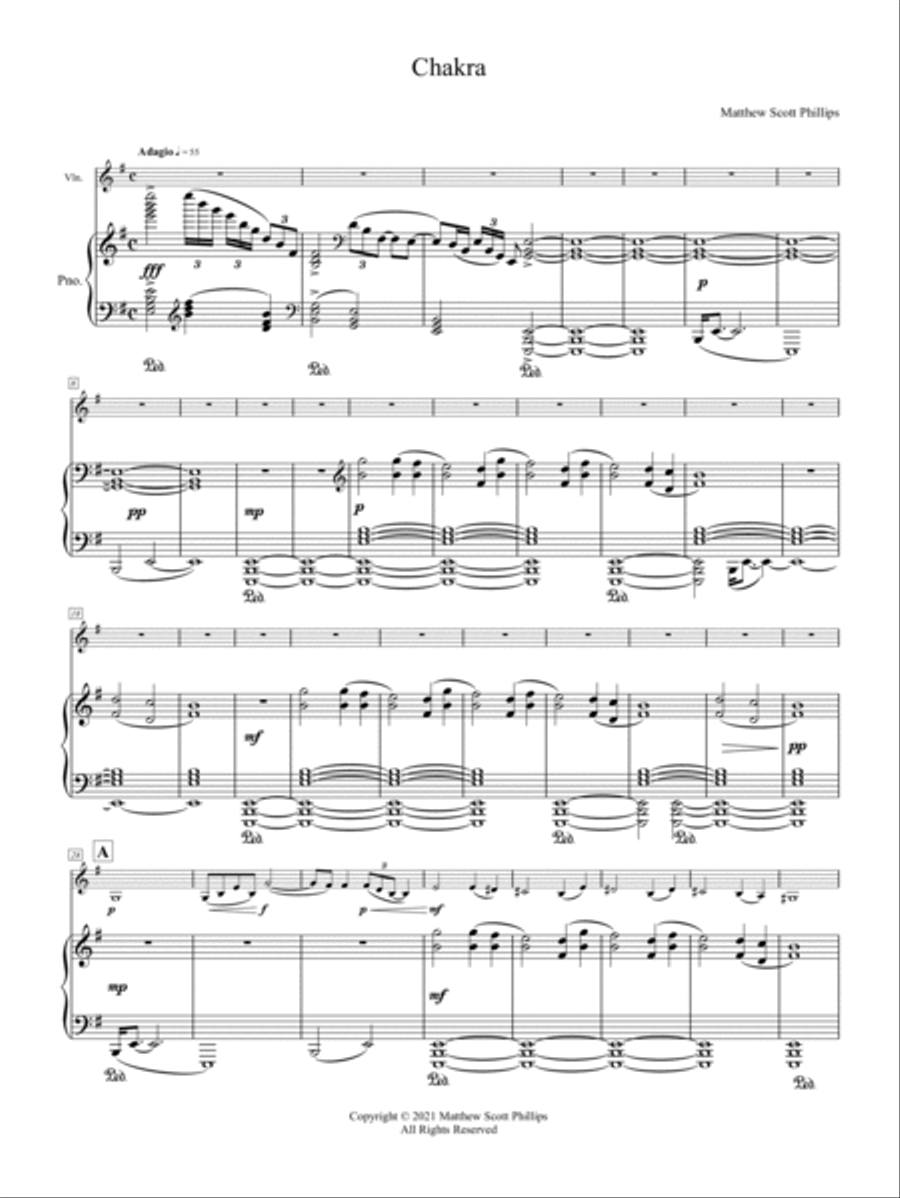 Chakra Violin Solo scores gallery preview page 3