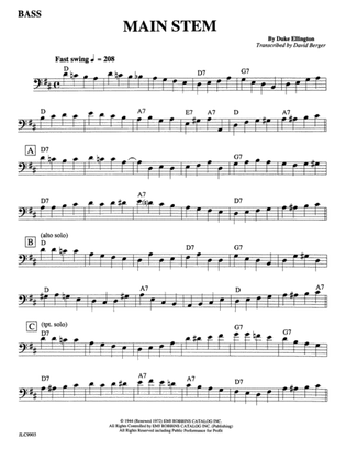 Main Stem: String Bass
