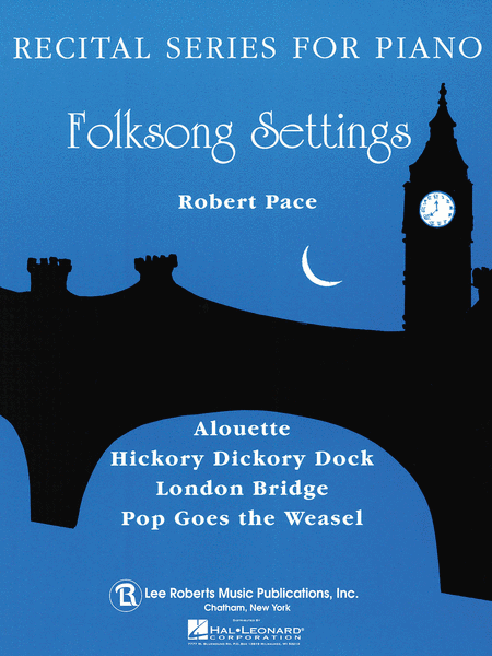 Recital Series For Piano, Blue (Book I) Folk Song Settings