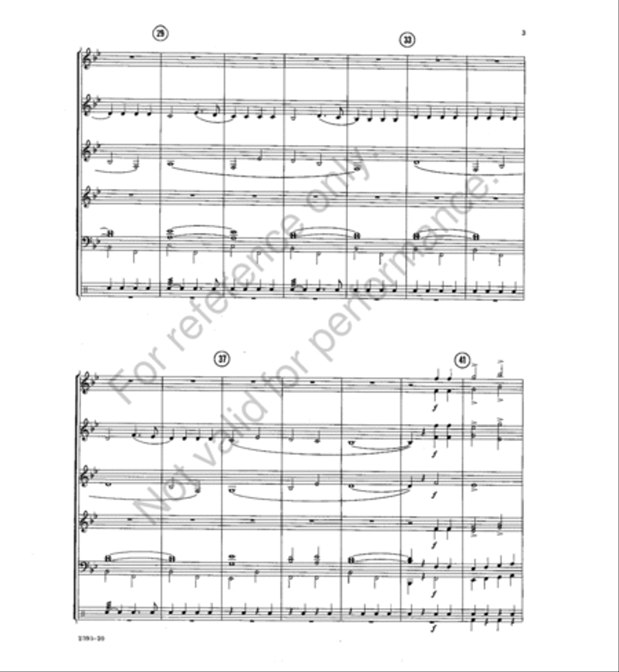 Marching to Pretoria Concert Band scores gallery preview page 4