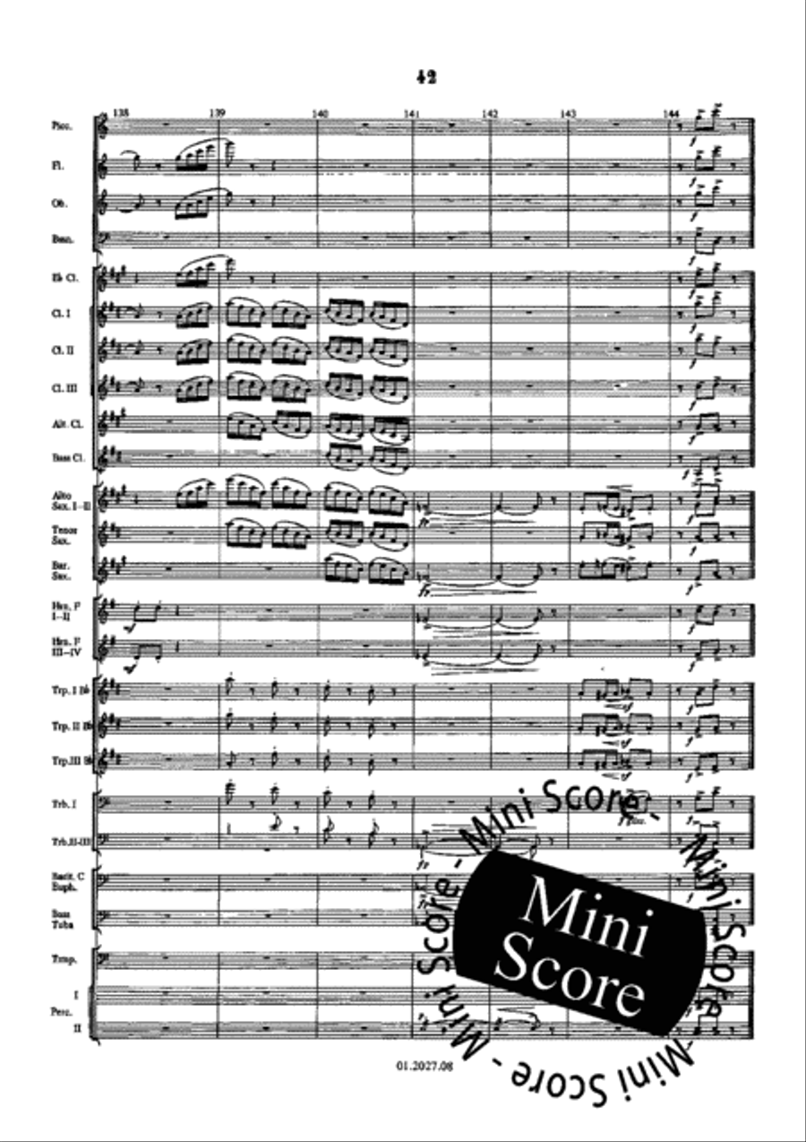 American Triptych American Triptych Concert Band scores gallery preview page 46