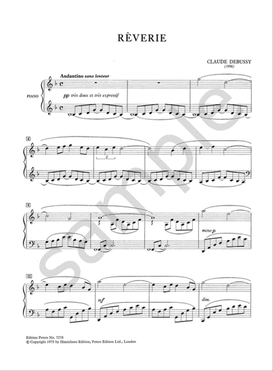 Rêverie Piano scores gallery preview page 2