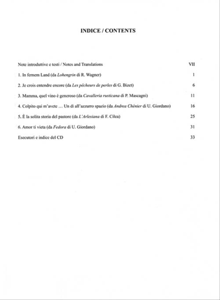 Cantolopera: Arias for Tenor - Volume 3 Voice Solo scores gallery preview page 2