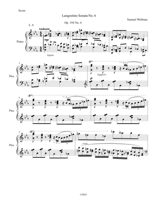 Langostino Sonata No. 6