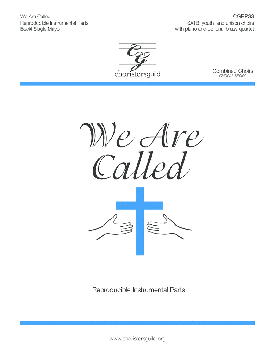 We Are Called (Reproducible Brass Parts) 4-Part scores gallery preview page 1