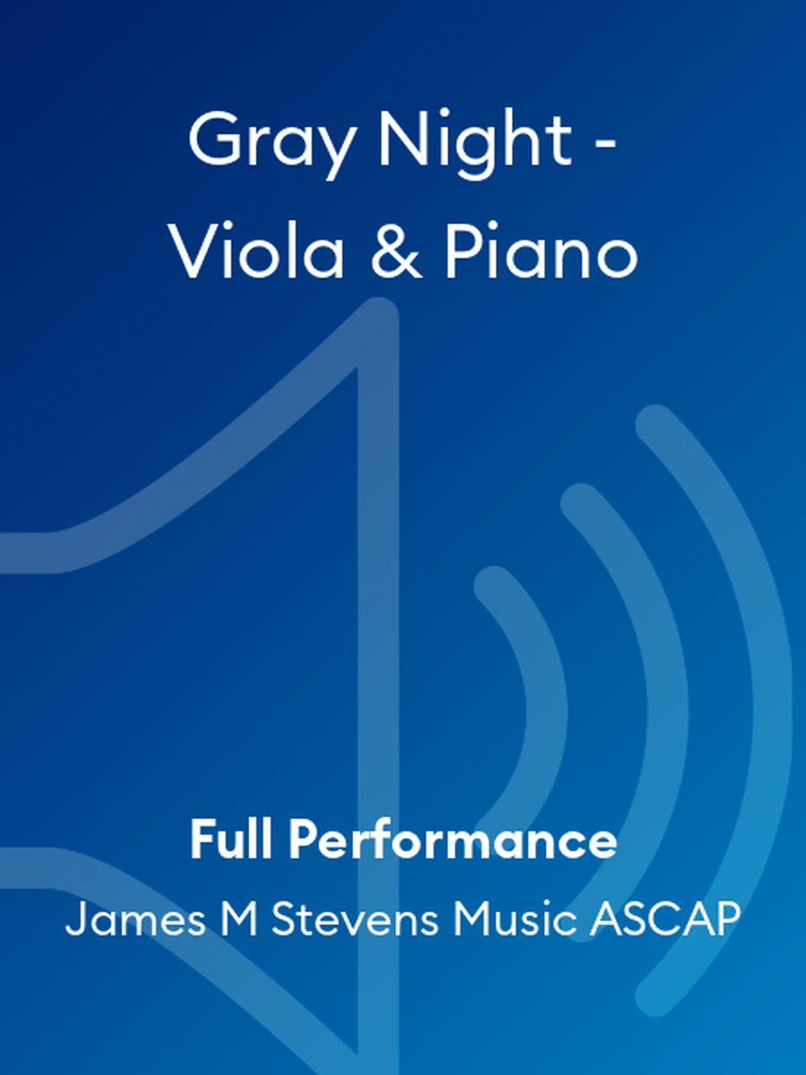 Gray Night - Viola & Piano