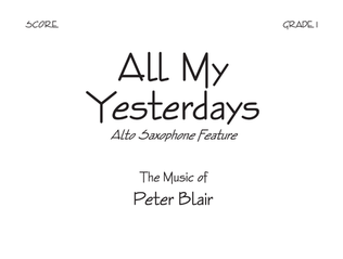Book cover for All My Yesterdays - Score