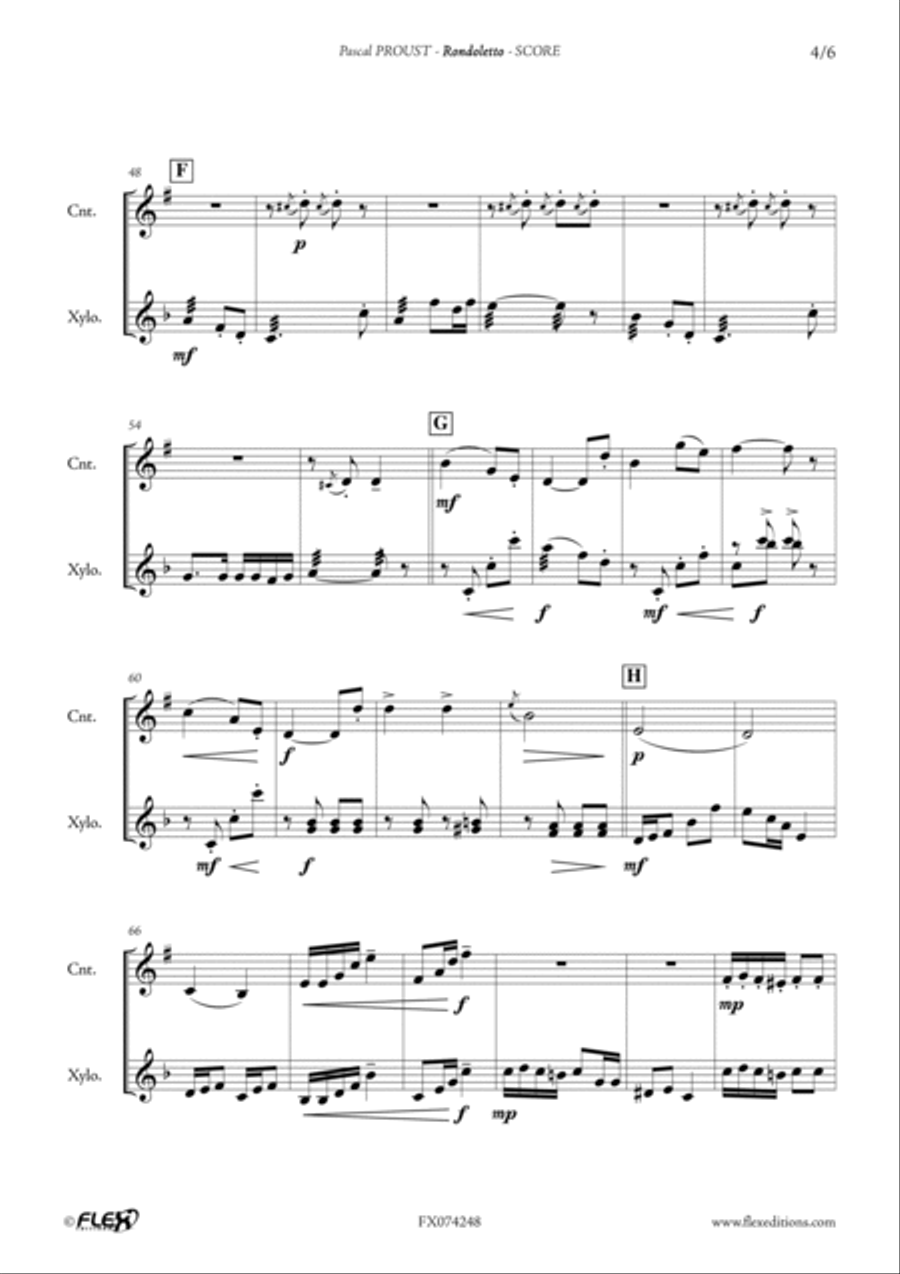 Rondoletto Cornet scores gallery preview page 4