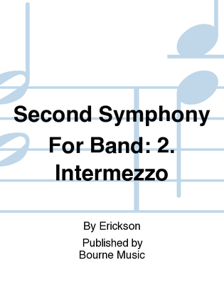 Second Symphony For Band: 2. Intermezzo