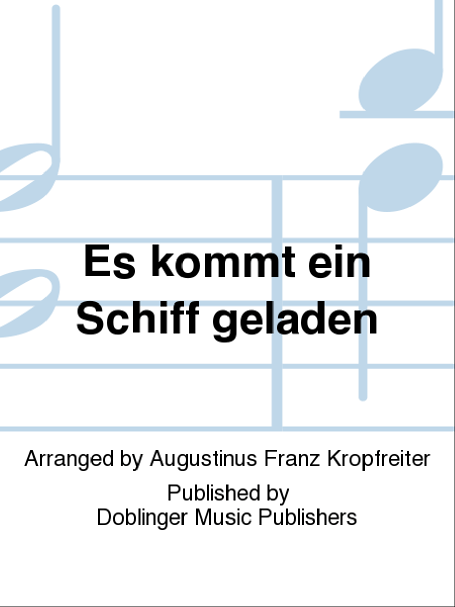 Es kommt ein Schiff geladen 4-Part scores gallery preview page 1