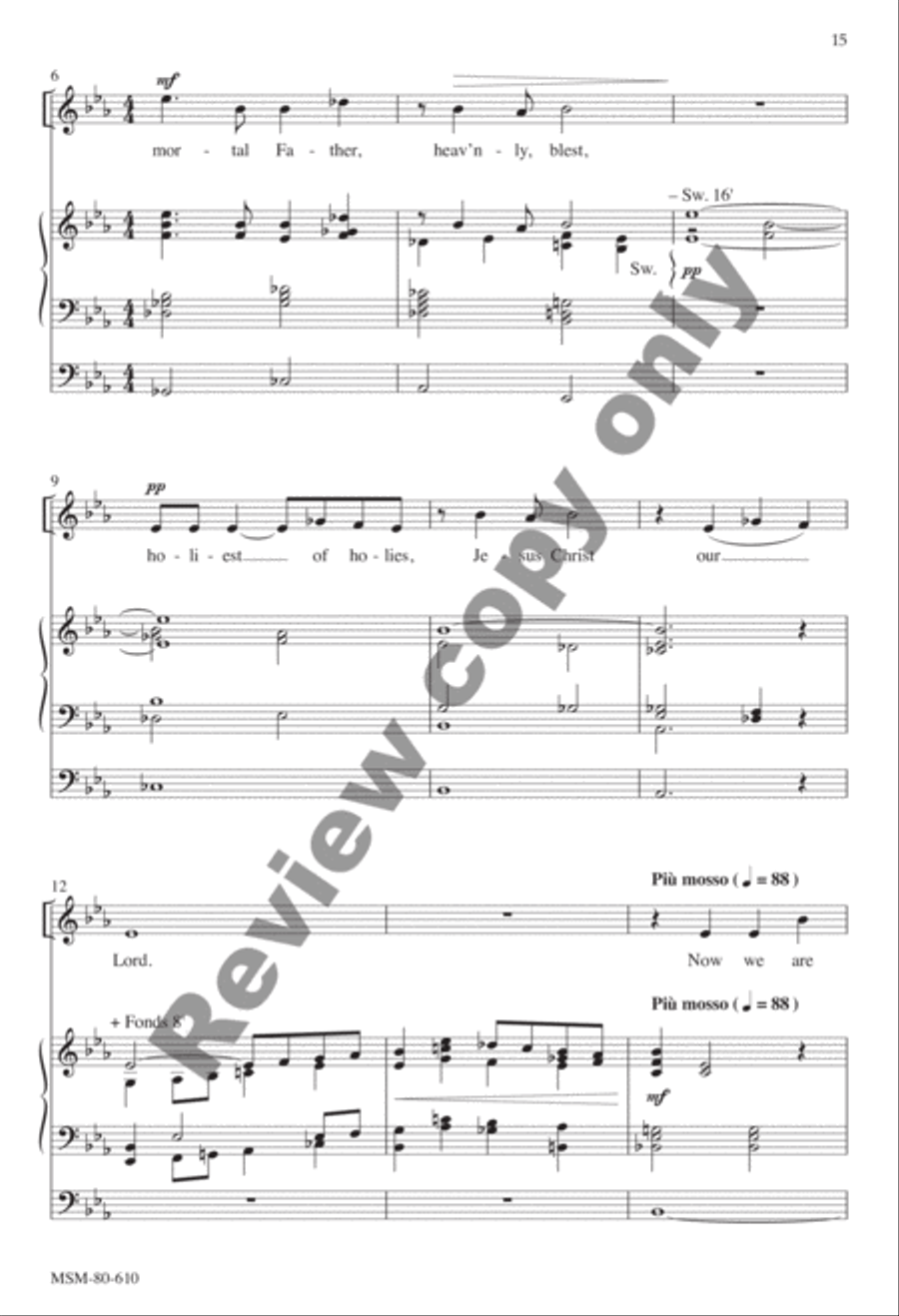 Evensong Unison Choir scores gallery preview page 48