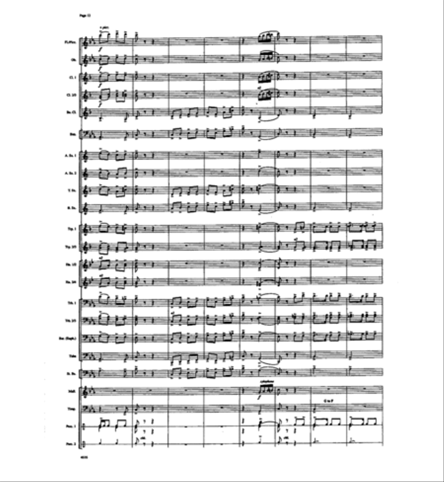 Children of the Shrine Concert Band scores gallery preview page 11