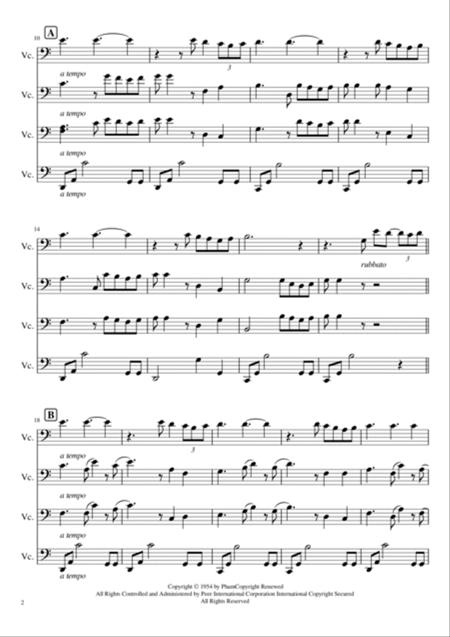 Cien Años String Quartet scores gallery preview page 2
