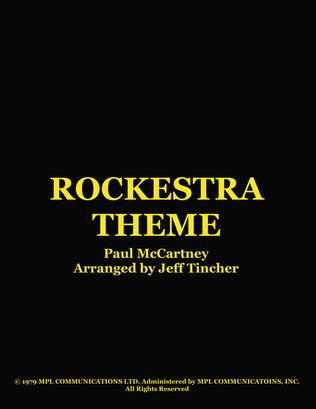 Book cover for Rockestra Theme