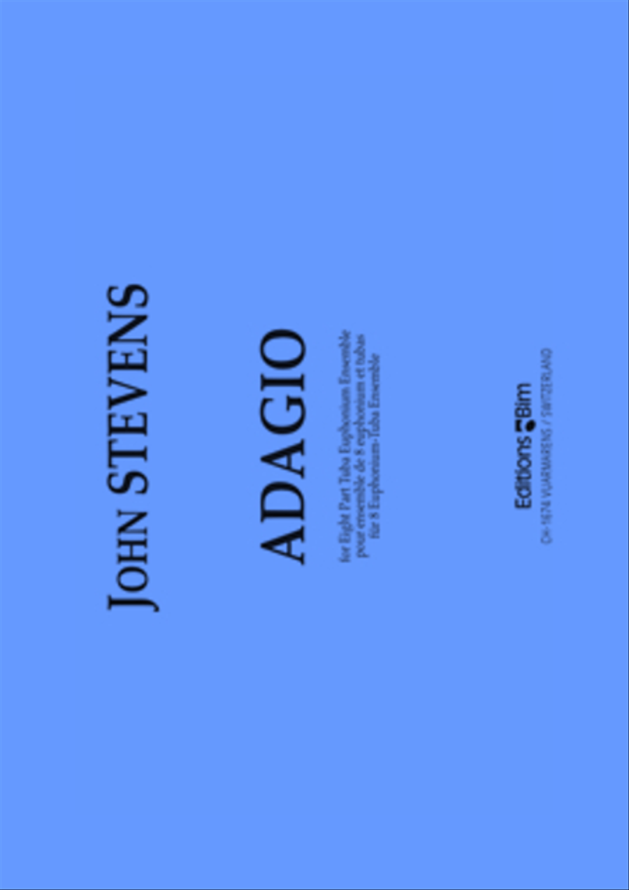 Adagio Euphonium scores gallery preview page 1