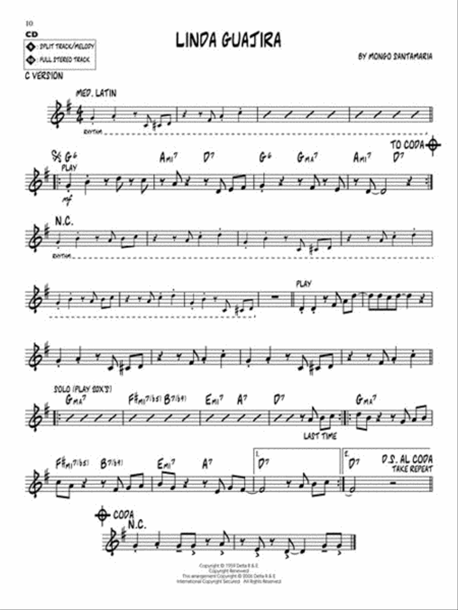 Mongo Santamaria C Instrument scores gallery preview page 5
