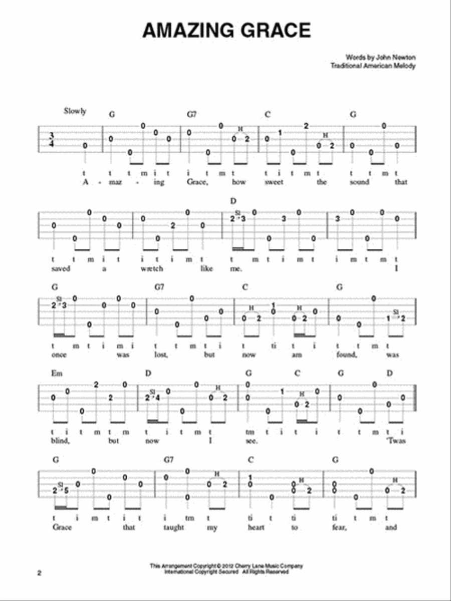Easy Banjo Solo Favorites Banjo scores gallery preview page 3