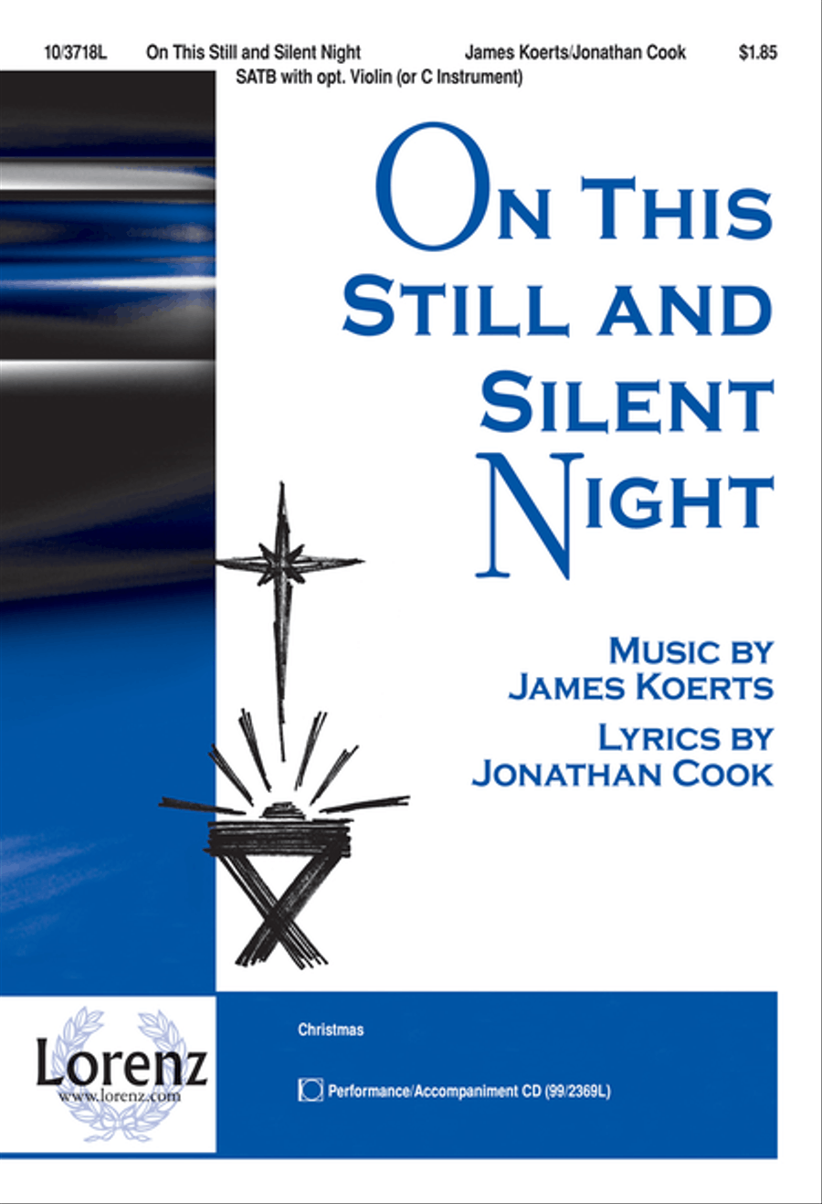 On This Still and Silent Night 4-Part scores gallery preview page 1